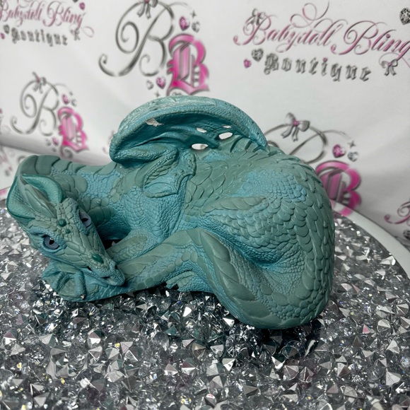 Windstone editions hollywood California Blue Dragon Figurine realistic heavy - Picture 2 of 10